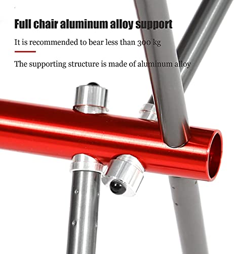 IRYZE Outdoor Chair Folding Camping Chair Outdoor Camping High Back Chair Portable Ultralight Seat Collapsible Backpacking Chair with Soft Armrests for Hiking Camping Chair Foldable Chair (Color : C) - color: C