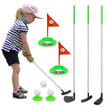 Kids Golf Clubs Set, Retractable Toy Golf Clubs for Toddlers,3 Clubs with Practice Balls, Putting Cups and Flag Poles,Mini Golf Set for Children Age 2 3 4 5 Years Old-Right Hand