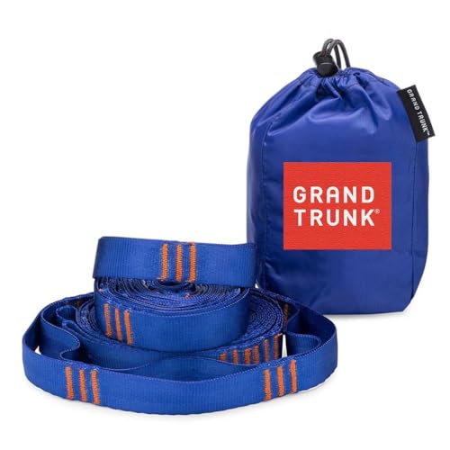 Grand Trunk Hammock Tree Trunk Straps | Hammock Suspension System - color: Blue