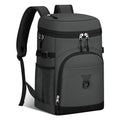 Cooler Backpack, 22L Waterproof Soft Backpack Coolers Leak Proof Beach Backpack Insulated Picnic Lunch Bag for Fishing Camping,Beach,Hiking,Travel - color: Gray