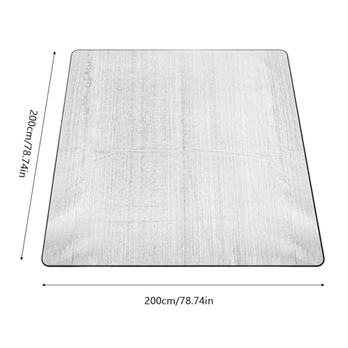 Foam Foil Mat - 200x200cm Waterproof Insulation, Thermal Tent Sleeping Mat, Reflective Ground Sheet | Protective Picnic Blanket for Campers Hikers Women Men Backpacking Hiking Music Festival