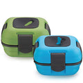 Pinnacle Insulated Leak Proof Lunch Box for Adults and Kids - Thermal Lunch Container With NEW Heat Release Valve 16 oz ~Set of 2~ Blue-Green - color: Blue-green