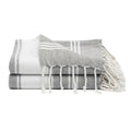 Cotton Turkish Beach Towel with Towels Oversized 36"x72" Pool Absorbent Extra Large Quick Dry Sand Travel Towel (Grey, 2 Pack) - color: Grey, size: 2 Pack