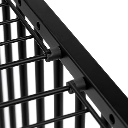 Heavy Duty Dog Fence Roof for 32" High Exercise Pens, Easy Assembly, Compatible (Roof Only) - color: Black, style: Roof