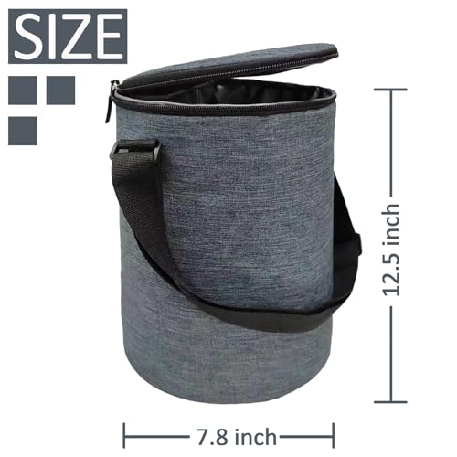 All-in-One Party Cooler Bag with Folding Design and Insulated Compartments -GETTOONE Ideal for Tailgating and Outdoor Events! - size: 7.8 X 12.5 Inch