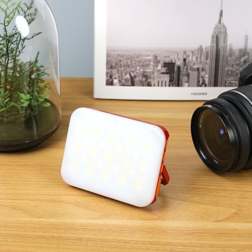 Tent Lights for Camping, Rechargeable Camping Lights for Tent, Camping Tent Light for Tent Camping Outdoor Power Outage Tent Light RGB Camping Lights IP65 Waterproof (Red) - style: LY01 Red