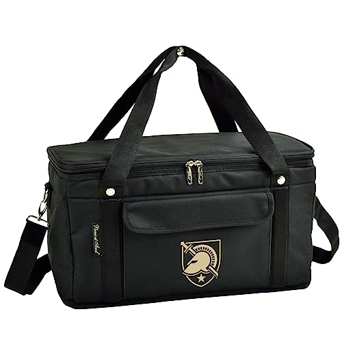 Army Licensed Black Knights 42 Can Capacity Semi Rigid Collapsible Leakproof Cooler- Designed & Quality Approved in The USA