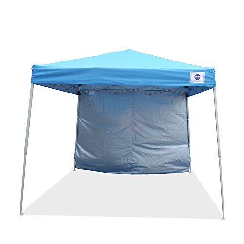 Impact Canopy 283010003 Slant Leg Canopy, Blue-One Sidewall - color: Blue, style: One Sidewall