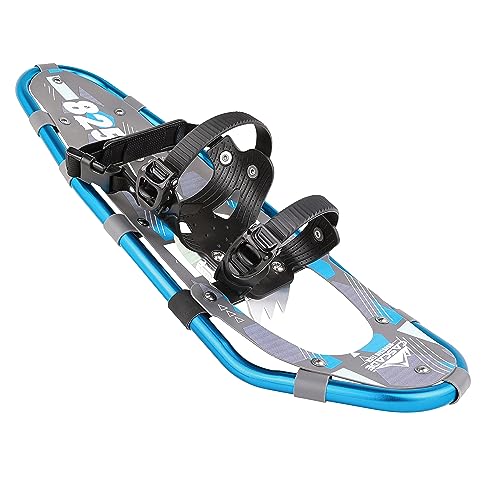 Cascade Mountain Tech Lightweight Aluminum Frame Snowshoe Set - size: 19" - Adult - Up to 120 lbs