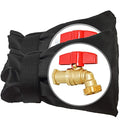 Outdoor Faucet Covers for Winter Freeze Protection, Upgraded Thicken 8.5" H x 6.1" W Outside Garden Faucet Socks for Winter Waterproof Reusable Hose Bibs Insulated Spigot Cover, 2 Pack Black - color: Black - 2 Pack