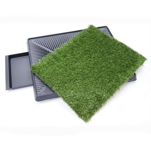 Training Pads with Pee Baffle Reusable Artificial Grass Patch Artificial Grass Training Pads Ideal for Small and Medium Dogs