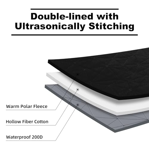 Large Outdoor Waterproof Blanket Extra Thick Fleece Stadium Blanket for Camping, Car, Pet, Picnics - Windproof, Wearable, Machine Washable 80" x 58" (Smoky Gray) - color: Smoky Gray