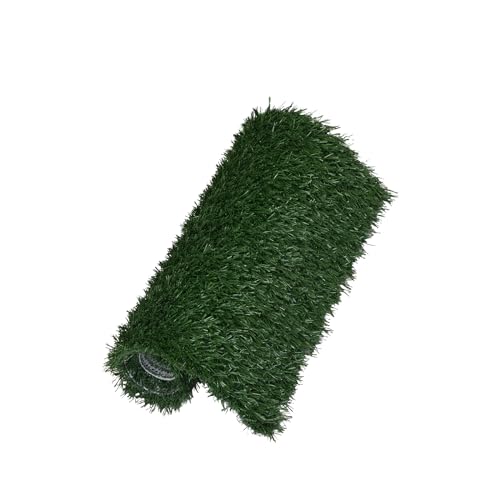 Gecheer 2PCS Realistic Artificial Grass Rug for Pet Potty Training, Synthetic Dog Pee Grass Turf Patch Carpet Pad for Indoor Outdoor
