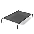 Cooling Elevated Dog Bed for Indoor and Outdoor,50" D x 31" W x 8" H (Black) - color: Black