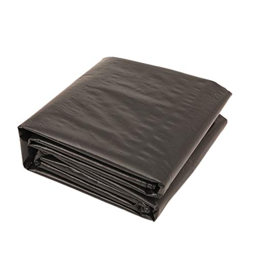 Alvantor Heavy Duty Tarp Waterproof 6'-10'-12'-15' Tarpaulin Ground Trailer with Rust Grommet Weather Resistant Cover Outdoor Camping 10 Mil Thick PE Floor Lightweight Mat - style: 6'x6'