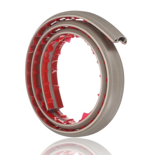 HARFINGTON 4ft Cord Cover Floor W0.6 x H0.33 Inner Channel PVC Hide Extension Cable Floor Wire Hider Wire Covers Protector for Prevent Cable Trips Cables Management, Light Grey - color: Light Grey, size: 4ft