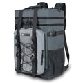 Backpack Cooler - AYAMAYA Upgrade Leakproof Cooler Backpack with Padded Top Handle, 40 Cans Large Waterproof Insulated Camping Coolers for Beach, Fishing, Picnic, Travel, BBQ - color: Grey