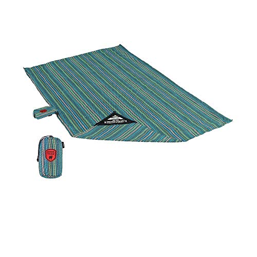 GRAND TRUNK Adventure Sheet Outdoor Blanket | Sand-Proof, Water-Resistant Beach & Picnic Blanket for Camping & Travel | Lightweight, Compact 7' x 7' | Serape - color: Serape