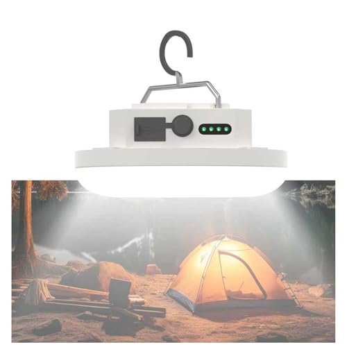 Rechargeable Camping Tent Light 10500mAh 30W 4000Lumen Battery Operated LED Lights IPX5 Waterproof Portable Lamp for Power Outages Outdoor Emergency Home Use - size: 30W