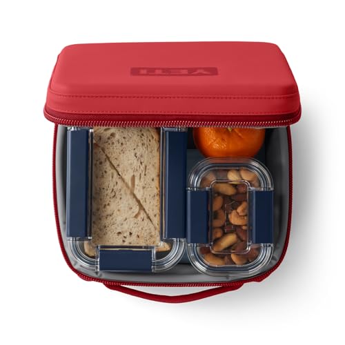 YETI Daytrip 3L Insulated Soft Cooler Lunch Box, Rescue Red - color: Rescue Red