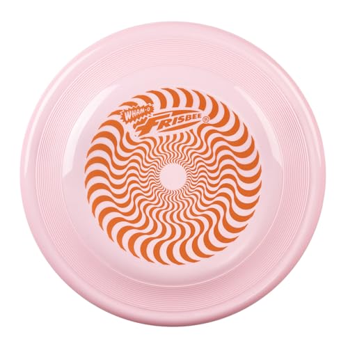 Frisbee Fastback Outdoor Flying Disc for Kids, 9.35 Inch Lightweight Sports Disc, Dog-friendly, for Beach Lawn Backyard Games and Family Fun - 100g - color: Pink