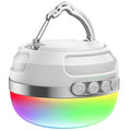 LED Camping Lantern Rechargeable 1400LM, Up to 420H Running Time Camping Tent RGB Light, 10400mAh Emergency Hanging Light for Hurricane, Power Outages, Home, Hiking, White - style: White Ultra