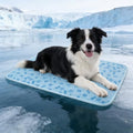 Dog Cooling Mat, Pet Cooling Mat for Dogs and Cats, Portable Summer Dog Cool Pad,Cool Bed for Pets, Premium Pet Cool Blanket for Summer - size: Medium