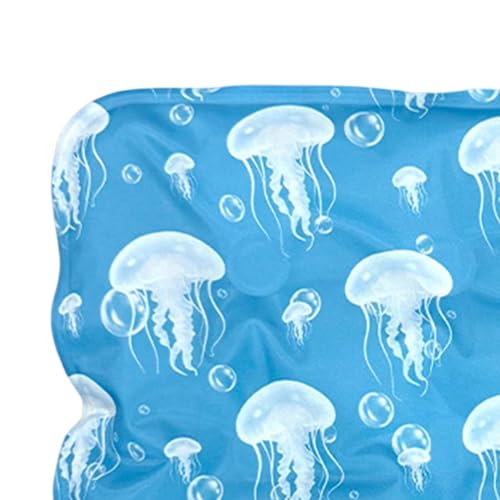 Dog Cooling Mat - 1pc Lightweight Flexible Cute Gel Mat, Self-Cooling Pad for Hot Weather, Pressure-Activated Chill Pad | Summer Relief for Home House Yard Patio Living Room