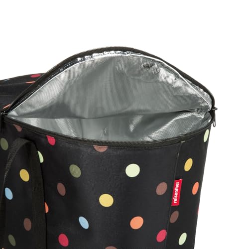reisenthel coolerbag - Cooler Bag Made Polyester Fabric - Ideal for The Picnic, Shopping and on The Road - color: Dots