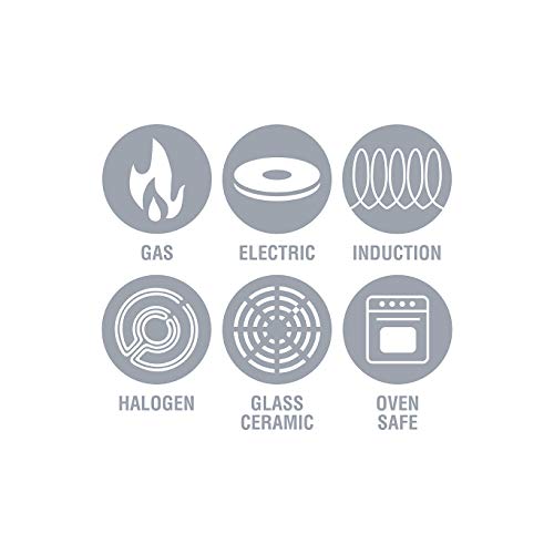 Magma 10 Piece Gourmet Nesting Stainless Steel Cookware Set with Ceramica Non-Stick, Induction Compatible, Oven Safe to 500°F - Suitable for All Stovetops, Removable Handles, Silver - color: Stainless Steel, style: 10 Piece, Non-stick