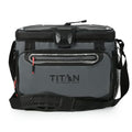 Titan by Arctic Zone Deep Freeze Cooler - Zipperless Hardbody Cooler - Deep Freeze Insulation, HardBody Liner, and SmartShelf - color: Sharkskin Gray, size: 30 Can