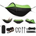 Camping Hammock Tent with Mosquito Net & Rainfly – Waterproof Portable Backpacking Hammock for Camping, Hiking & Travel – Lightweight Outdoor Hammock for Trees by Altena