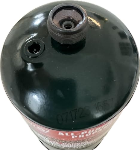 Propane Replacement Fuel Cylinders Camping- 16 Oz (3 Pack) Factory Pre-filled and Ready to Use