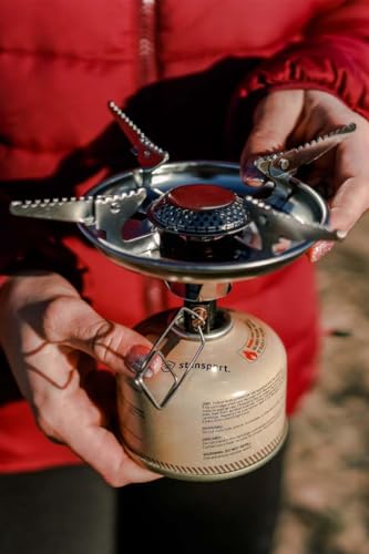 Stansport Single Burner Outdoor Portable Camping Stove - style: 10,000 Btu