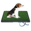 Portable Drainage Pet Urinal,Toilet,Grass Mat.,Potty Grass, Urinal Containing, Toilet Substitute,Puppy Turf,Suitable Size for Most Dogs,Dogs Cushions. 25 * 20 * 2 Inches.
