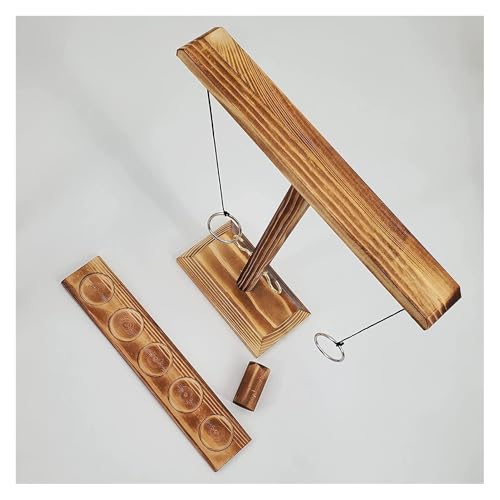 Hook and Ring Toss Game for Adults Party Games Wider & Longer Latest Verison - Rectangle