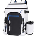 Heytrip Backpack Cooler 36/54 Cans, Insulated Portable Large Leakproof Waterproof Cooler Bag, 20 Hours Cold Retention for Lunch Camping Travel Beach Picnic - color: White - 36 Cans with 2 Pouches