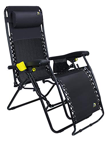 GCI Outdoor FreeForm Zero Gravity Chair, Black