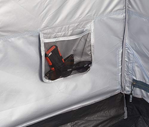 E-Z UP Camping Cube 6.4, Converts 10' Straight Leg Canopy into Camping Tent (Canopy/SHELTER NOT Included), Splash - color: Splash