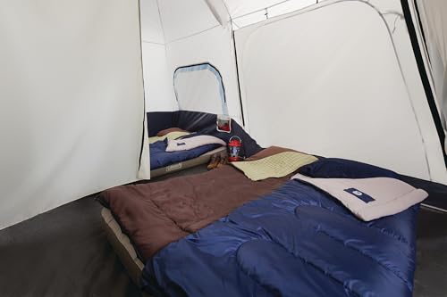 Coleman 4/6/8/10 Person Instant Camping Tent with 1-Minute Setup, Large Family Tent with Pre-Attached Poles, Air Vent, & Carry Bag, Sets Up in About 60 Seconds - size: Pfas-free, style: 8-person