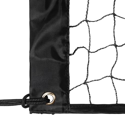 Aoneky 21FT Portable Volleyball Net Replacement, Pickleball Net, Badminton Net for Outdoor & Indoor, Backyard, Beach, Court Practice, Includes 4 Hanging Strings, Multi-Braided Nylon Fabric