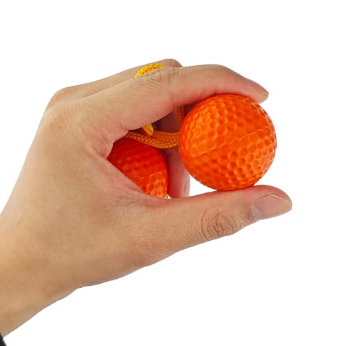 12 Pack Ladder Toss Balls Ladder Ball Replacement Balls with Storage Bag for Toss Match (Red Blue Orange Green)
