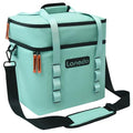 Lisa Lunch Soft Cooler 20/36 Can, Insulated Bag Portable Ice Chest Box for Lunch, Beach, Drink, Beverage, Travel, Camping, Picnic, Car, Trips, Cooler Leak-Proof - color: 20 Can light green
