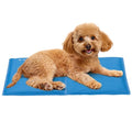 Navaris Gel Pet Cooling Mat with Durable Textiline Cover - Cool Pad for Dog or Cat - Cooler Bed Mats for Dogs or Cats - 15.7" x 9.7" x 0.2" (40 x 50 x 0.5 cm) - size: 40 x 50 cm