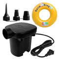 Newpol Inflatable Bed Pump, Electric Air Pump with Free Swimming Ring for Air Mattress Beds, Inflatable Swimming Pools, Swimming Rings - size: AC:110-120V Power Plug
