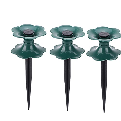 Hose Guide Spikes, 3 Pack Garden Hose Guide Holder Spike Stake Long Plastic Spike Plant Saver Tool Water Hoses Spike for Plant Protection Yard Garden