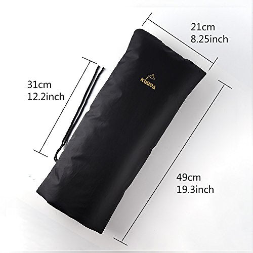 Kuuqa Large Size Outdoor Faucet Cover,Faucet Socks for Freeze Protection,Black - color: Black