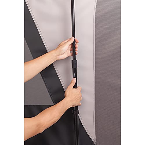 Coleman 4/6/8/10 Person Instant Camping Tent with 1-Minute Setup, Large Family Tent with Pre-Attached Poles, Air Vent, & Carry Bag, Sets Up in About 60 Seconds - size: Contains PFAS, style: 6-person