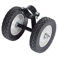 Hatteras Hammocks Black Wheel Kit for Hammock Stands, Heavy Duty Construction, Weather-Resistant, Portable, for Outdoor Use