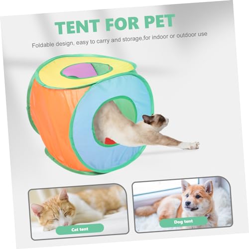 BESPORTBLE Sun Shelter Tent for Cats Dogs Portable Pet Tent Foldable Design Easy Storage and Cleaning